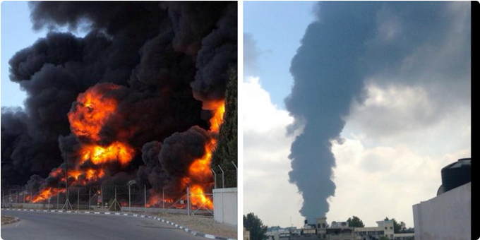 091_bombing_only_electrical_power_station_in_the_Gaza_Strip