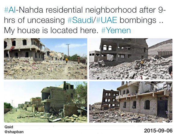 Saud Bombing Yemen