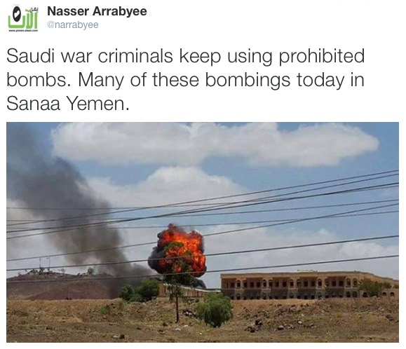 Saud Bombing Yemen