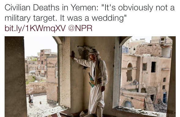 Saud Bombing Yemen
