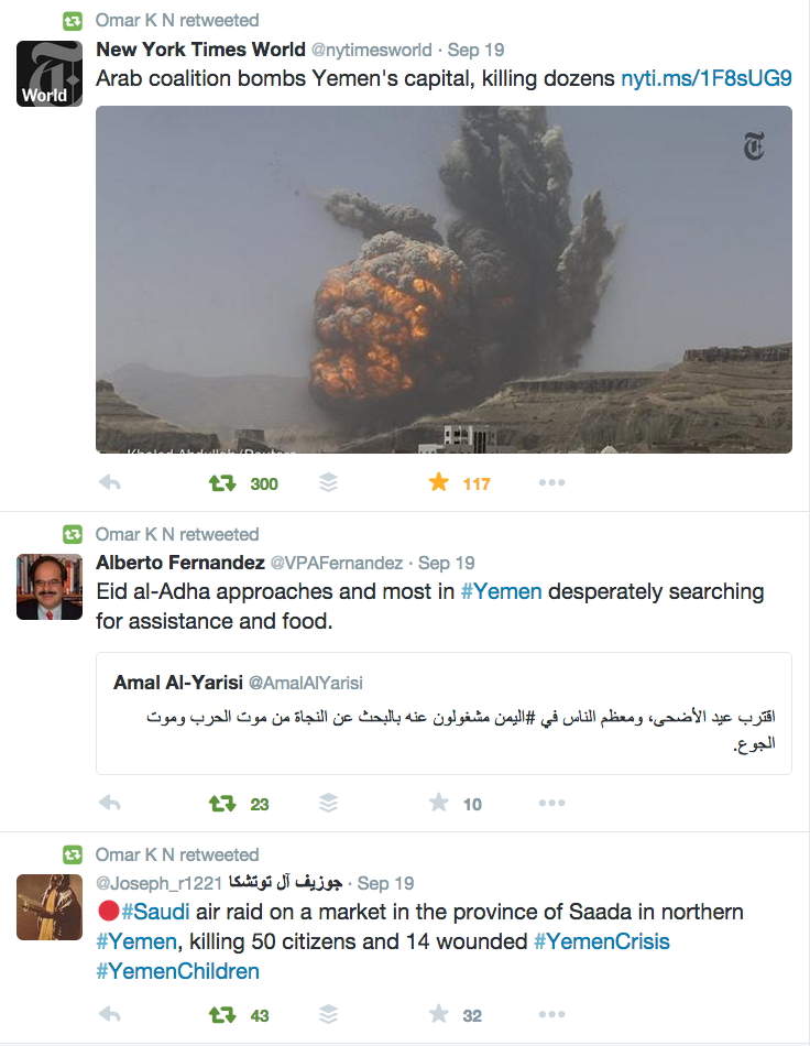 Saud Bombing Yemen